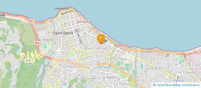 localisation de l'entreprise MONSIEUR MAXENCE BOLNET à SAINT-DENIS