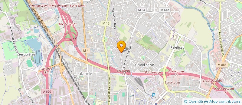 localisation de l'entreprise MONSIEUR MAXENCE BOUDJADI  TOULOUSE