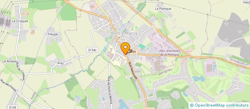 localisation de l'entreprise MONSIEUR MAXENCE BOUILLET  PONT-A-MARCQ