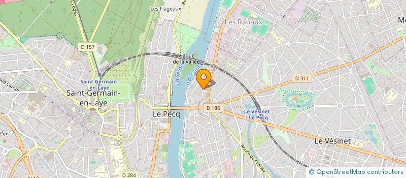 localisation de l'entreprise MONSIEUR MAXENCE BOUIX  LE PECQ