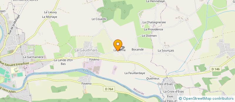 localisation de l'entreprise MONSIEUR MAXENCE BREGER  MISSIRIAC