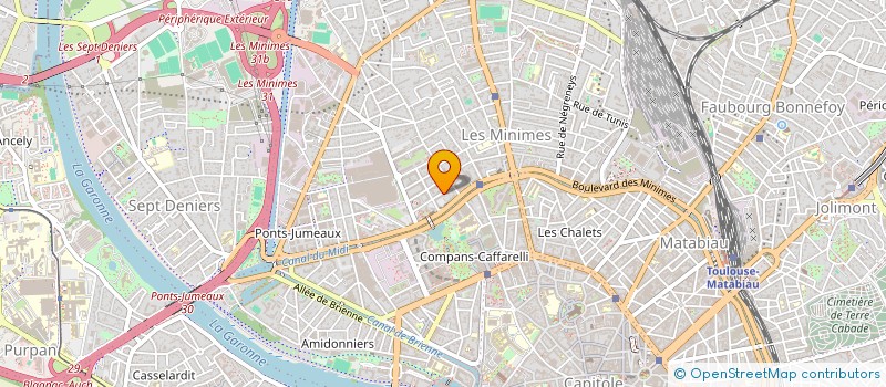 localisation de l'entreprise MONSIEUR MAXENCE BROVILLE à TOULOUSE