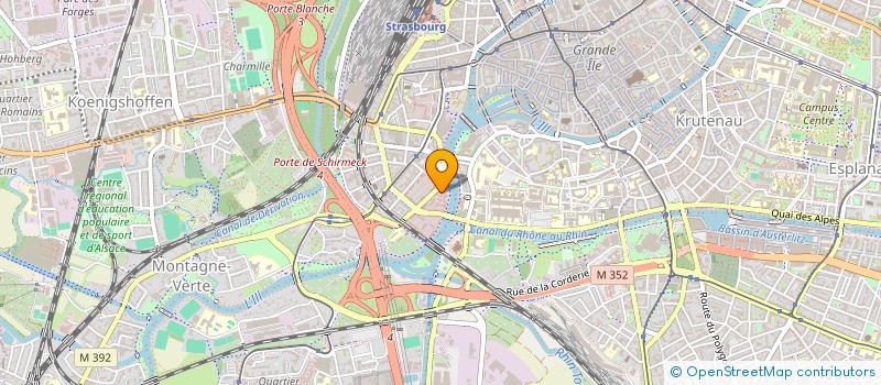 localisation de l'entreprise MONSIEUR MAXENCE BRUGERON à STRASBOURG