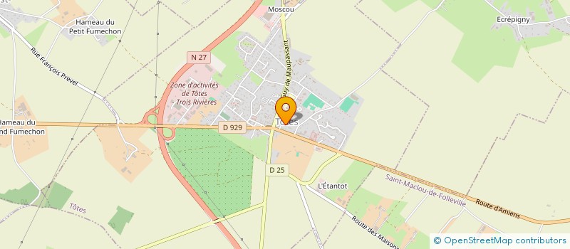 localisation de l'entreprise MONSIEUR MAXENCE BUISSON  TOTES