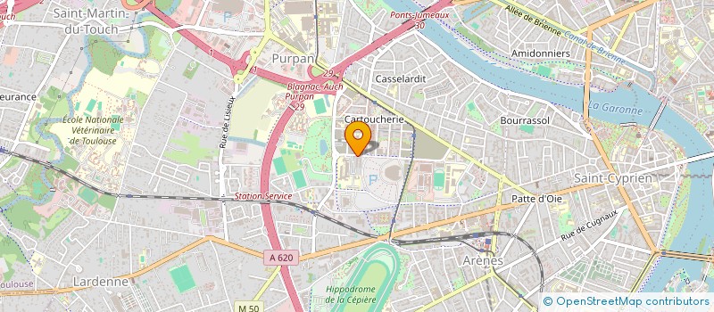 localisation de l'entreprise MONSIEUR MAXENCE CABAUD à TOULOUSE