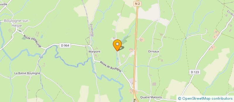 localisation de l'entreprise MONSIEUR MAXENCE CARLIER  ETRUNGT