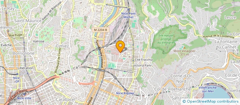 localisation de l'entreprise MONSIEUR MAXENCE CARRIERE  NICE