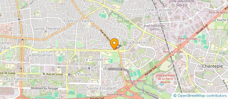 localisation de l'entreprise MONSIEUR MAXENCE CERISIER  RENNES