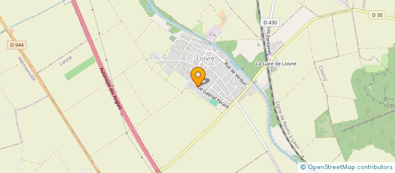 localisation de l'entreprise MONSIEUR MAXENCE CHARLES  LOIVRE