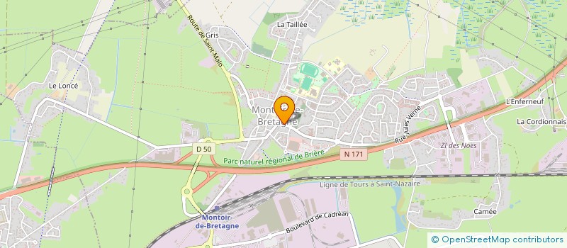 localisation de l'entreprise MONSIEUR MAXENCE CHEVALIER  MONTOIR-DE-BRETAGNE