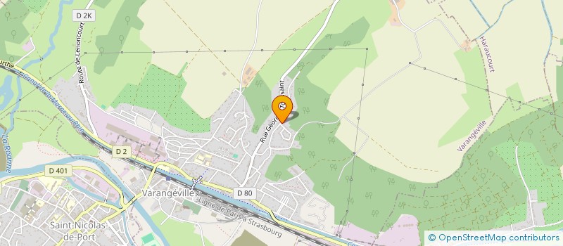 localisation de l'entreprise MONSIEUR MAXENCE COLETTA  VARANGEVILLE