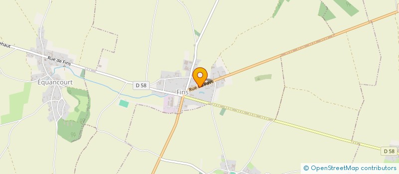 localisation de l'entreprise MONSIEUR MAXENCE COLPAERT à FINS