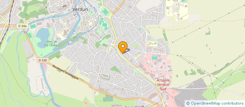 localisation de l'entreprise MONSIEUR MAXENCE COLSON à VERDUN