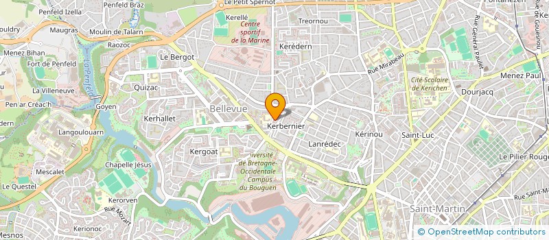 localisation de l'entreprise MONSIEUR MAXENCE CZYKALA à BREST