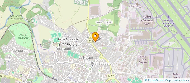 localisation de l'entreprise MONSIEUR MAXENCE DARY à COLOMIERS