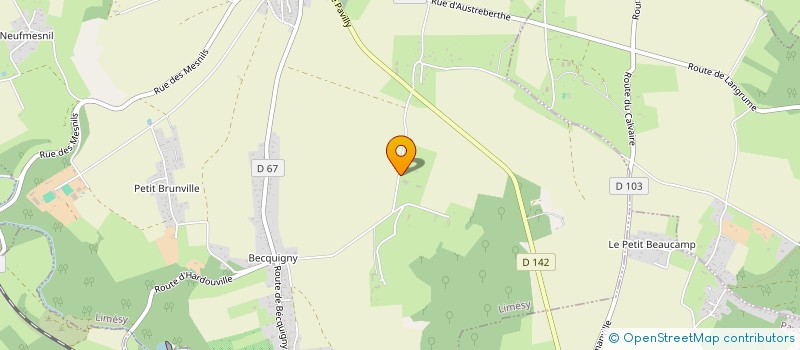 localisation de l'entreprise MONSIEUR MAXENCE DE BAGNEUX à LIMESY