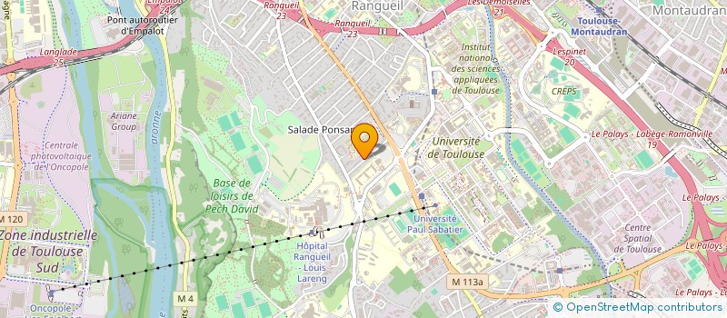 localisation de l'entreprise MONSIEUR MAXENCE DE SAINT FELIX  TOULOUSE