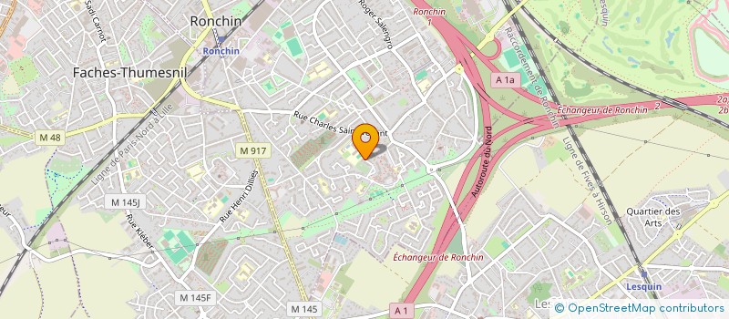 localisation de l'entreprise MONSIEUR MAXENCE DELACROIX  LILLE