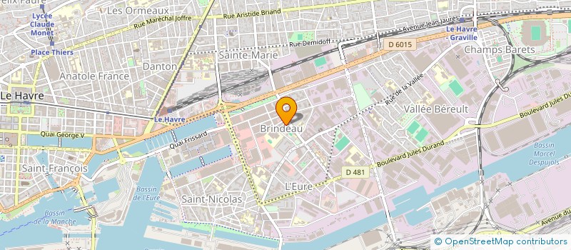 localisation de l'entreprise MONSIEUR MAXENCE DELOMIER  LE HAVRE