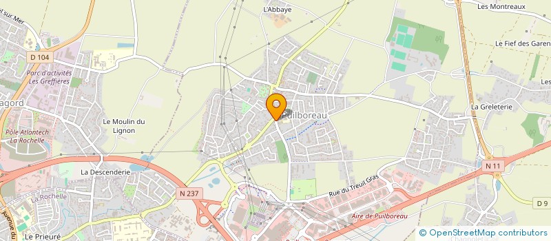 localisation de l'entreprise MONSIEUR MAXENCE DIONISI à PUILBOREAU