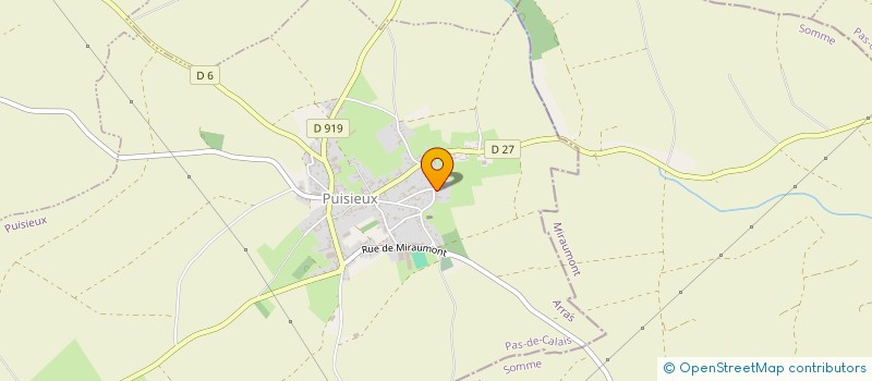 localisation de l'entreprise MONSIEUR MAXENCE DOUAY  PUISIEUX