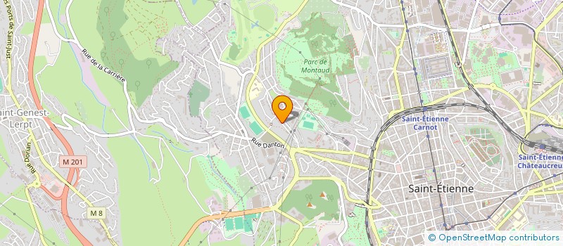 localisation de l'entreprise MONSIEUR MAXENCE DROUET à SAINT-ETIENNE