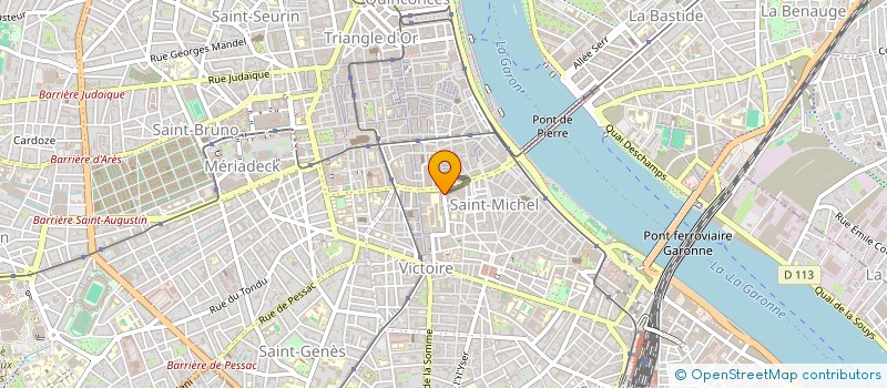 localisation de l'entreprise MONSIEUR MAXENCE DUBAU  BORDEAUX