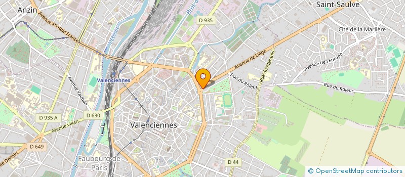 localisation de l'entreprise MONSIEUR MAXENCE DUBOIS à VALENCIENNES