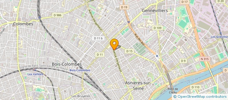 localisation de l'entreprise MONSIEUR MAXENCE DUCROS à ASNIERES-SUR-SEINE