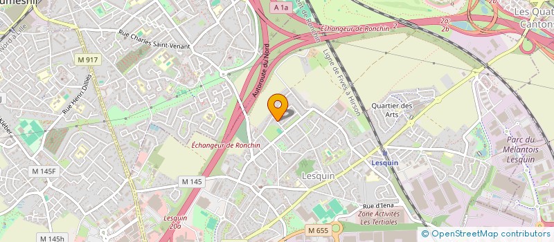 localisation de l'entreprise MONSIEUR MAXENCE DUFOUR à LESQUIN