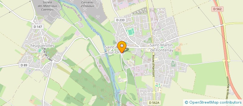 localisation de l'entreprise MONSIEUR MAXENCE DUPREY  SAINT-ANDRE-SUR-ORNE