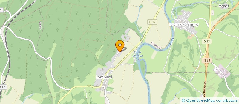 localisation de l'entreprise MONSIEUR MAXENCE EQUOY  LOMBARD