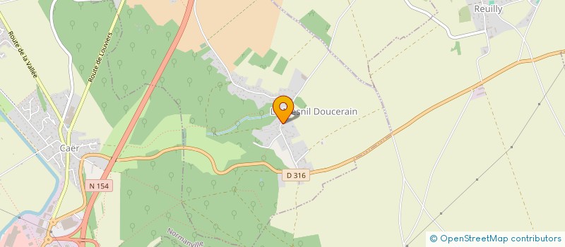 localisation de l'entreprise MONSIEUR MAXENCE EUDE  LE BOULAY-MORIN