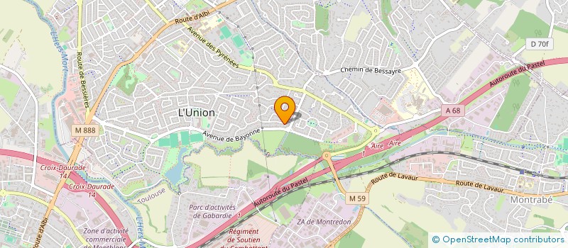 localisation de l'entreprise MONSIEUR MAXENCE EUDIER à L'UNION