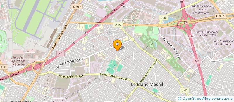 localisation de l'entreprise MONSIEUR MAXENCE EWELE à LE BLANC-MESNIL