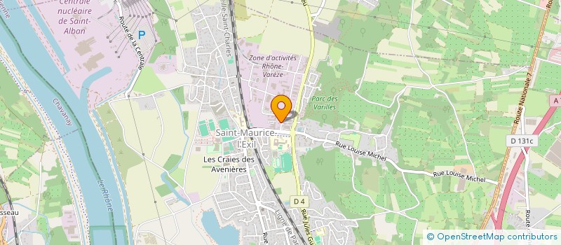 localisation de l'entreprise MONSIEUR MAXENCE FERRET  SAINT-MAURICE-L'EXIL