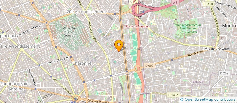 localisation de l'entreprise MONSIEUR MAXENCE FERT  PARIS