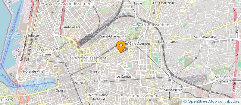 localisation de l'entreprise MONSIEUR MAXENCE FICHAUX à MARSEILLE