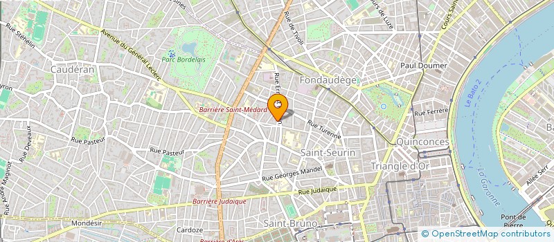 localisation de l'entreprise MONSIEUR MAXENCE FILLEAU  BORDEAUX