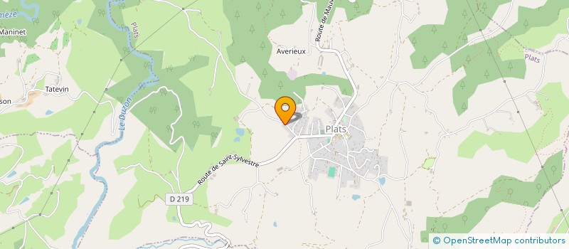 localisation de l'entreprise MONSIEUR MAXENCE FOREST  PLATS