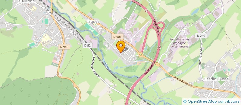 localisation de l'entreprise MONSIEUR MAXENCE FOURCROY  ISQUES