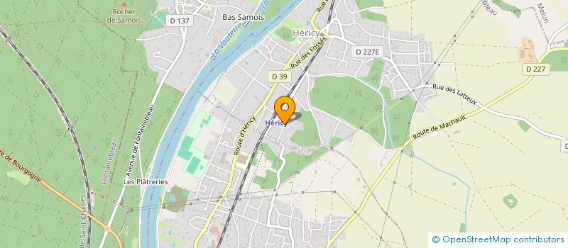 localisation de l'entreprise MONSIEUR MAXENCE GARNIER  HERICY