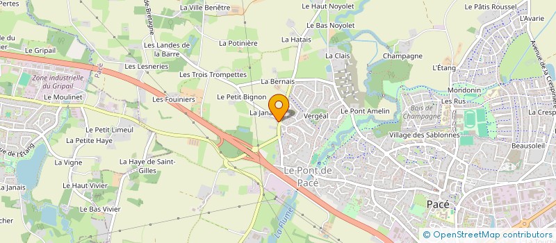 localisation de l'entreprise MONSIEUR MAXENCE GAUTIER  PACE