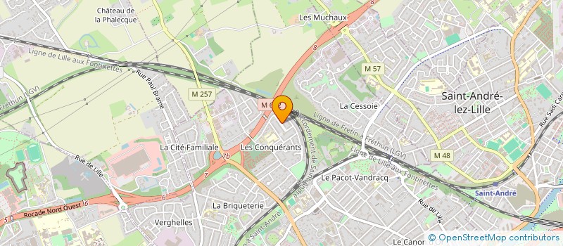 localisation de l'entreprise MONSIEUR MAXENCE GERMAIN DE MONTAUZAN à LAMBERSART