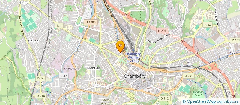 localisation de l'entreprise MONSIEUR MAXENCE GISCLARD  CHAMBERY