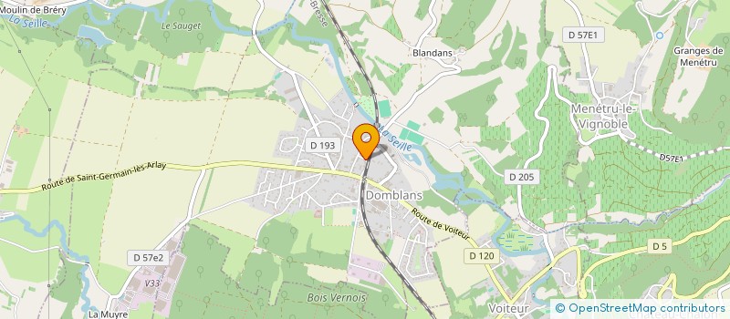 localisation de l'entreprise MONSIEUR MAXENCE GORKA  DOMBLANS