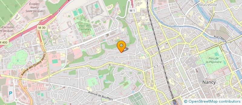 localisation de l'entreprise MONSIEUR MAXENCE GRAO  NANCY