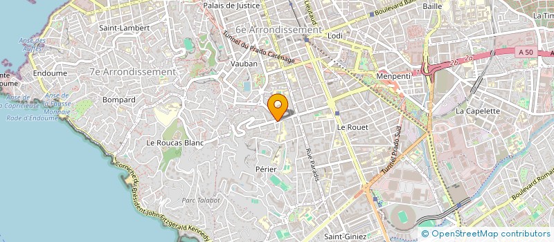 localisation de l'entreprise MONSIEUR MAXENCE GRENON-ROBERT à MARSEILLE