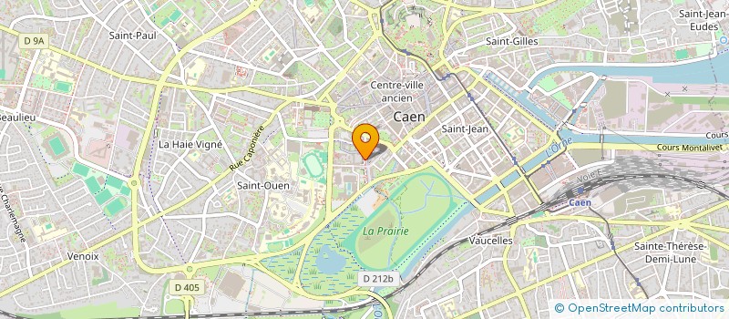 localisation de l'entreprise MONSIEUR MAXENCE HAMELIN à CAEN