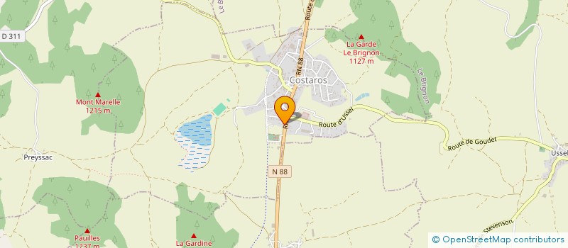 localisation de l'entreprise MONSIEUR MAXENCE HAON  COSTAROS